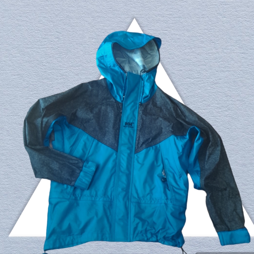 Helly Hansen Helly Tech Jacket Men Waterproof Blu… - image 1